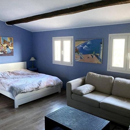 Agreable Chambre D'Hotes Avec Vue Sur Les Collines Apartment La Colle-sur-Loup Exterior foto