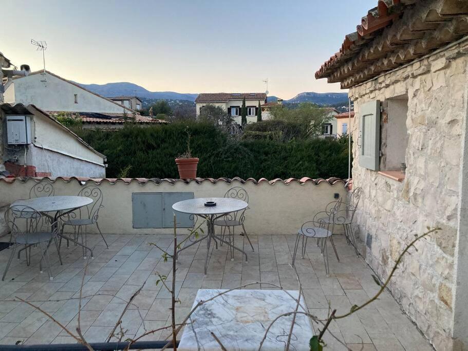 Agreable Chambre D'Hotes Avec Vue Sur Les Collines Apartment La Colle-sur-Loup Exterior foto