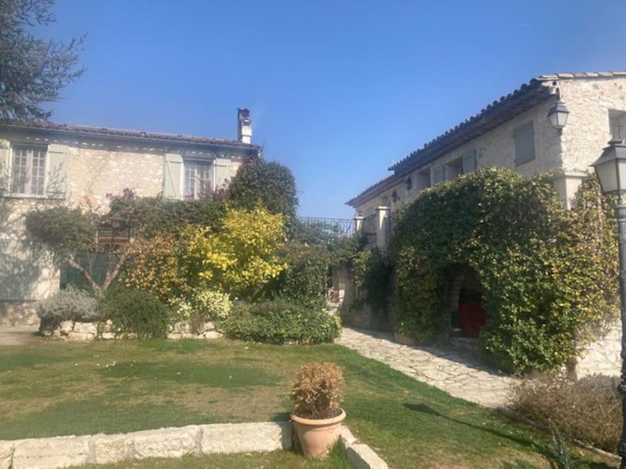 Agreable Chambre D'Hotes Avec Vue Sur Les Collines Apartment La Colle-sur-Loup Exterior foto